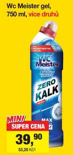 Wc Meister gel, 750 ml