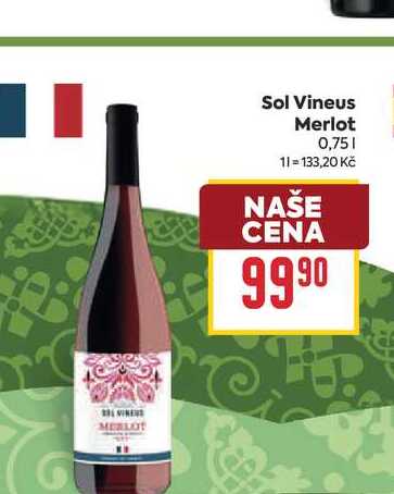 Sol Vineus Merlot 0,75l