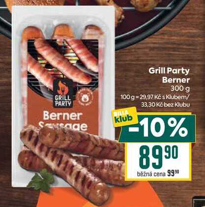 Grill Party Berner 300 g  