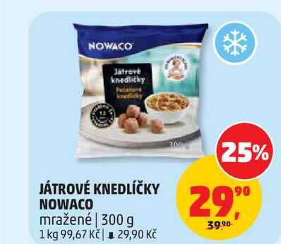 JÁTROVÉ KNEDLÍČKY NOWACO 300g