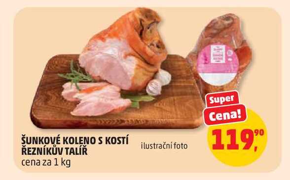 ŠUNKOVÉ KOLENO S KOSTÍ ŘEZNÍKŮV TALÍŘ cena za 1 kg