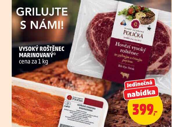 VYSOKÝ ROŠTĚNEC MARINOVANÝ 1 kg