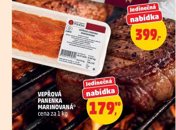 VEPŘOVÁ PANENKA MARINOVANÁ 1 kg