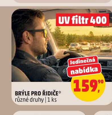 BRÝLE PRO ŘIDIČE* různé druhy | 1 ks 