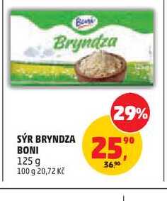 SÝR BRYNDZA BONI 125 g
