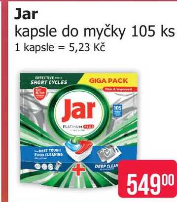 Jar kapsle do myčky 105 ks