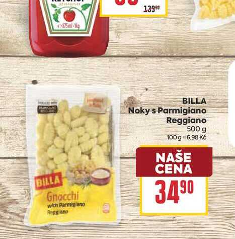 BILLA Noky s Parmigiano Reggiano 500 g 