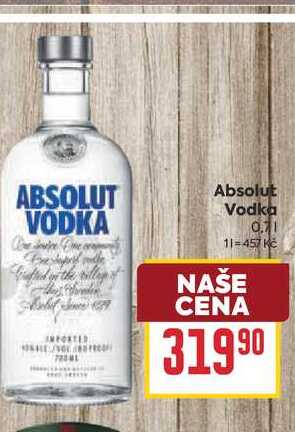 Absolut Vodka 0,7l
