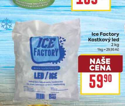 Ice Factory Kostkový led 2 kg