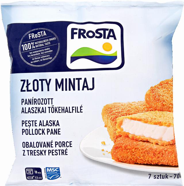 Frosta Obalované rybí porce z tresky