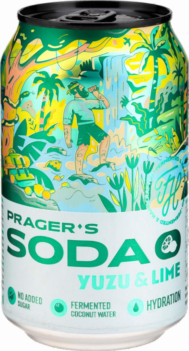 Prager´s soda Nealkoholický nápoj různé druhy