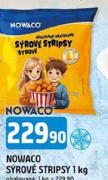 NOWACO SÝROVÉ STRIPSY 1 kg