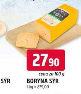 BORYNA SÝR 100g