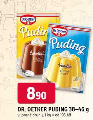 DR. OETKER PUDING 38-46 g 