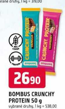 BOMBUS CRUNCHY PROTEIN 50 g