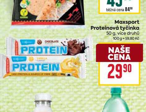 Maxsport Proteinová tyčinka 50 g