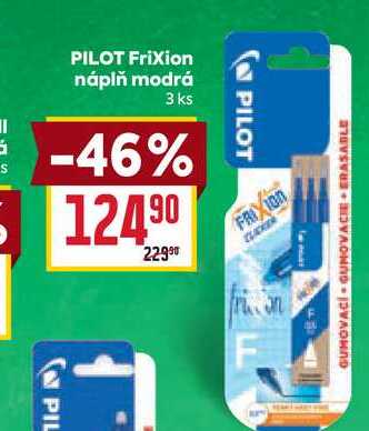 PILOT Frixion náplň modrá 3 ks