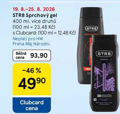 STR8 Sprchový gel, 400 ml