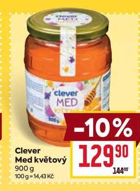 Clever Med květový 900 g