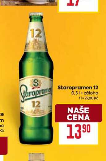 Staropramen 12 0,5l