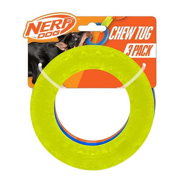 Nerf Dog Průhledné kruhy se spiky Exo, 12,5 cm