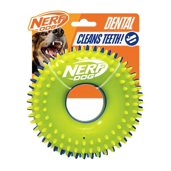 Nerf Dog Pískací kruh se spiky, 15 cm