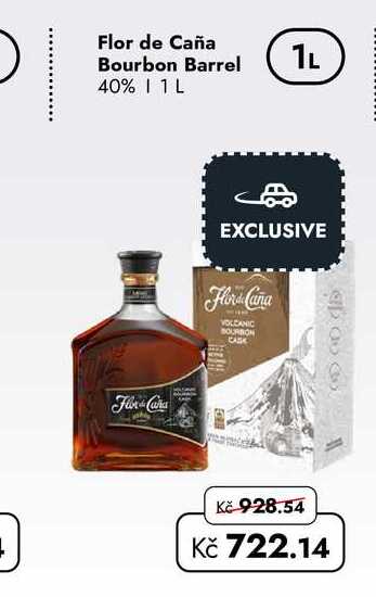 Flor de Caña Bourbon Barrel 40% 1 L        