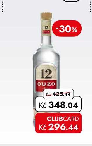 OUZO 12 40% 1L