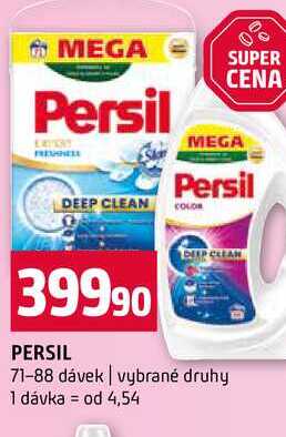 PERSIL 71-88 dávek vybrané druhy