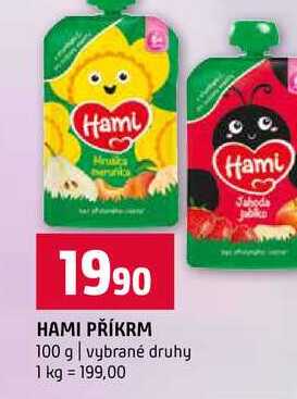 HAMI PŘÍKRM 100 g vybrané druhy