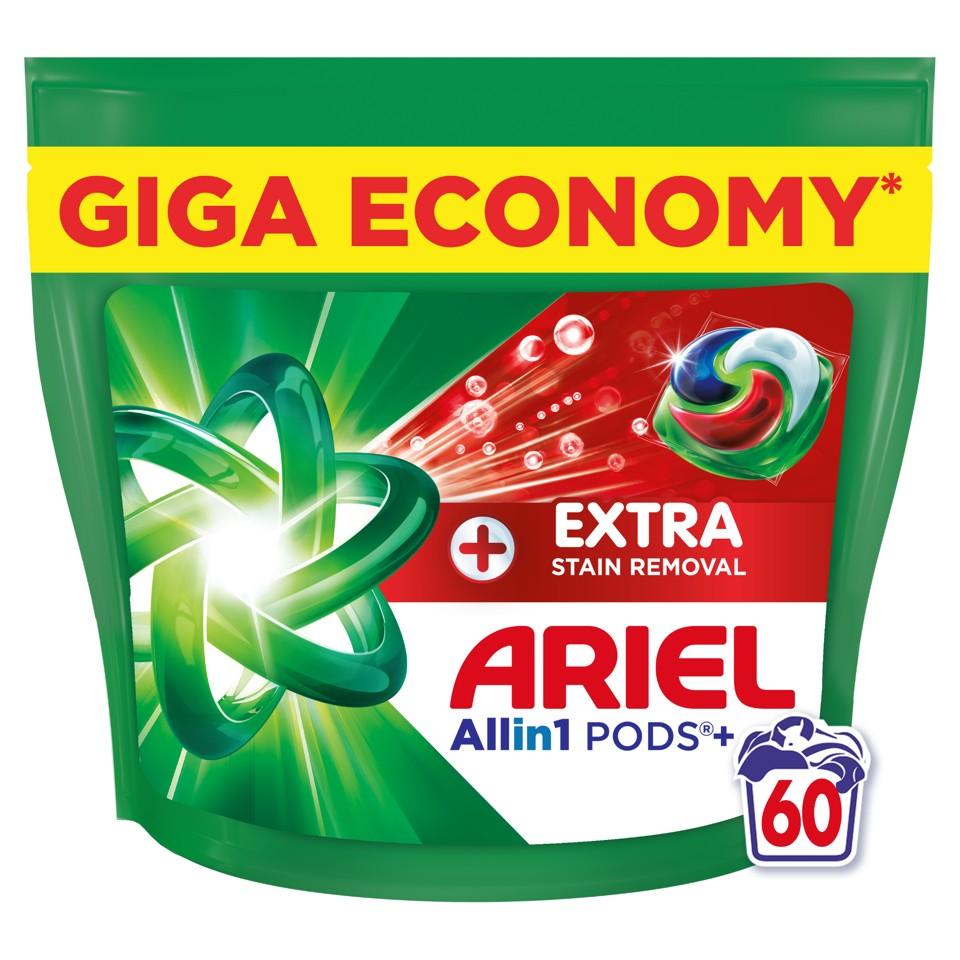 Ariel Plus Extra PODS+ kapsle na praní 60 ks