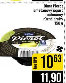 Olma Pierot smetanový jogurt ochucený různé druhy 150 g