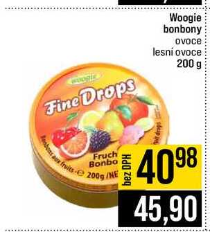 Woogie bonbony ovoce lesní ovoce 200g