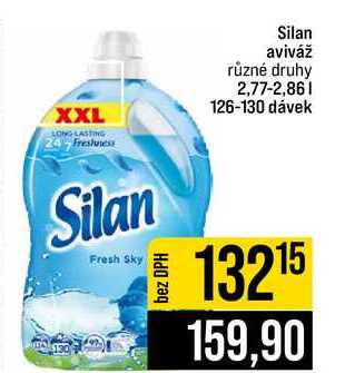 Silan aviváž různé druhy 2,77-2,86l 126-130 dávek