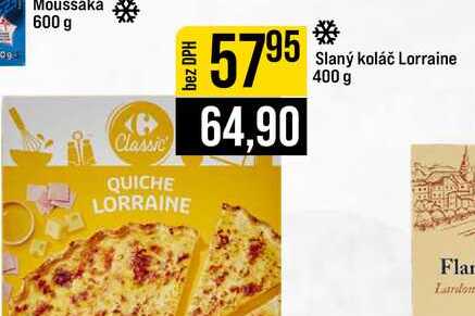 Slaný koláč Lorraine 400 g