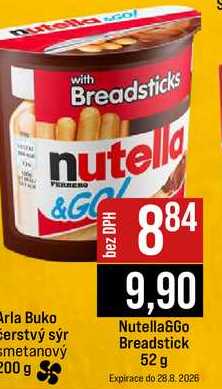 Nutella&Go Breadstick 52 g