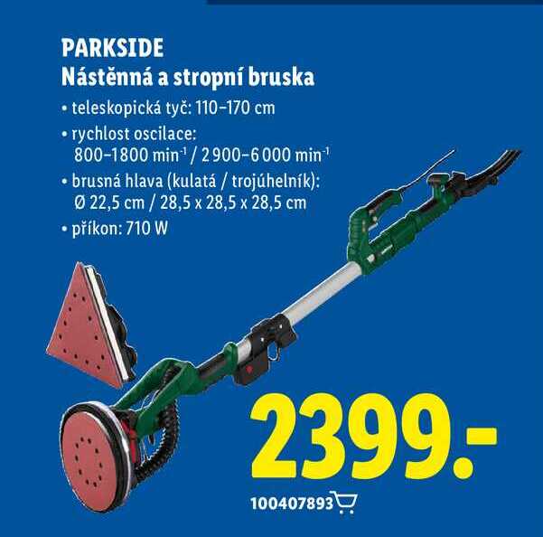 PARKSIDE Nástěnná a stropní bruska