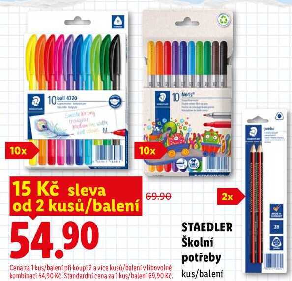 STAEDLER Školní potřeby, kus/balení 