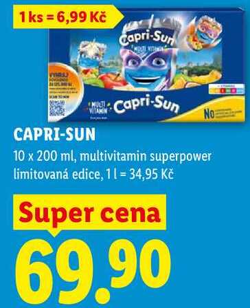 CAPRI-SUN, 10 x 200 ml