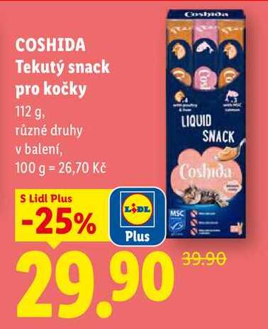 COSHIDA Tekutý snack pro kočky, 112 g