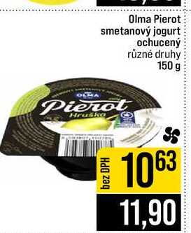 Olma Pierot smetanový jogurt ochucený různé druhy 150 g