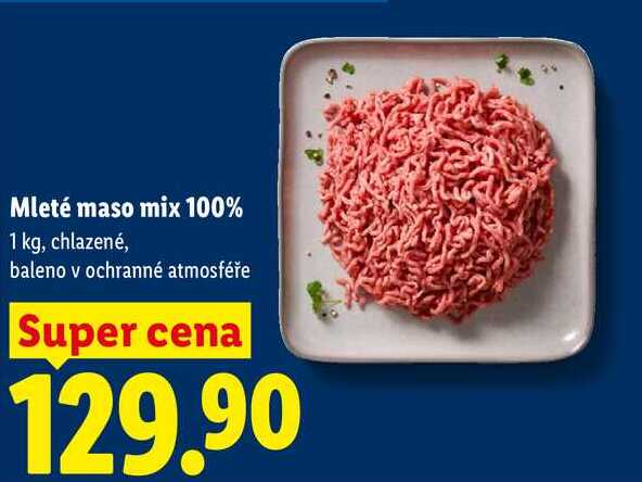 Mleté maso mix 100%, 1 kg