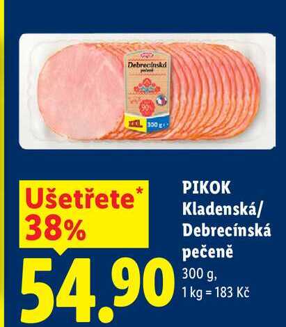PIKOK Kladenská/ Debrecínská pečeně, 300 g