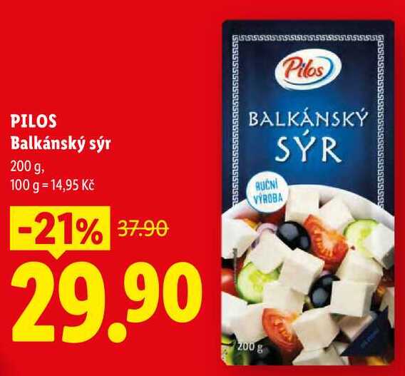 PILOS Balkánský sýr, 200 g