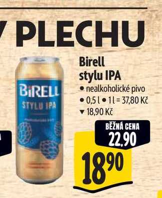 Birell stylu IPA 0,5 l