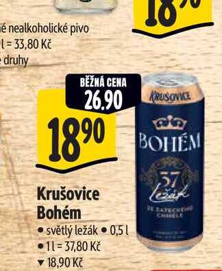 Krušovice Bohém 0,5 l
