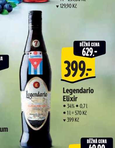 Legendario Elixir 34% 0,7 l