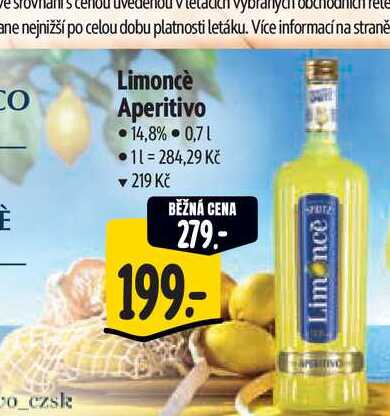 Limoncè Aperitivo 0,7 l