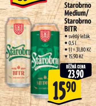 Starobrno BITR, 0,5 l