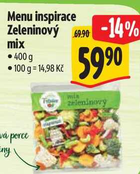 Menu inspirace Zeleninový mix, 400 g